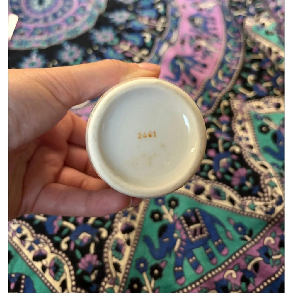 Floral Lefton Vase
